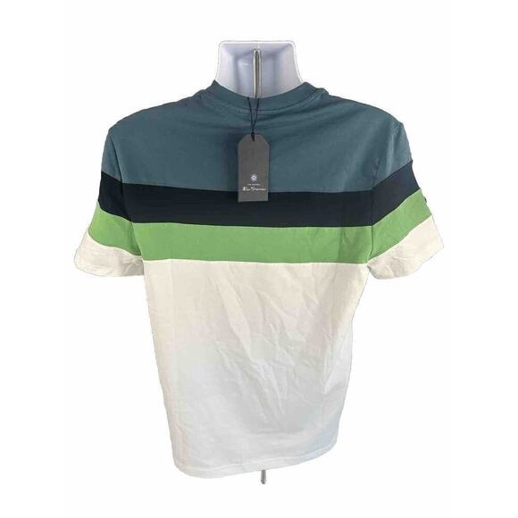 Ben Sherman Men’s Small White Coconut Milk Cotton Short Sleeve Shirt - Picture 7 of 9